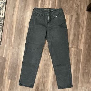 American Eagle Corduroy Mom Jeans